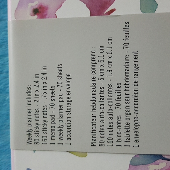 NEW Darice Weekly Organizer - Picture 3 of 4